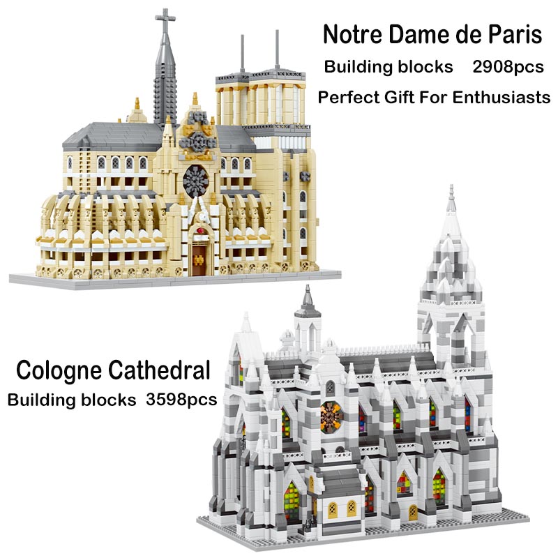 Kids Toys Paris - Notre-Dame De Paris Köln Katedrali Yapı
