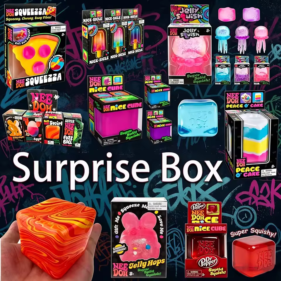 Kid Toys Ads - Nee Doh Sürpriz Kutusu Yumuşak Oyuncaklar