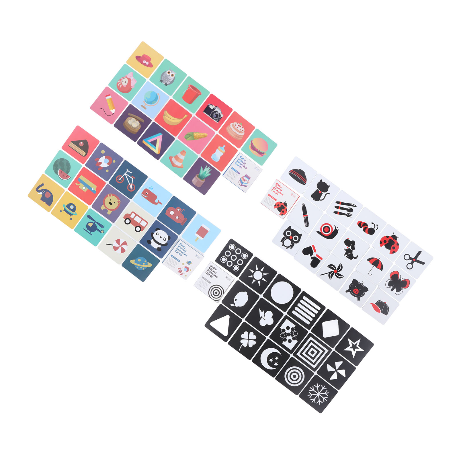 Educational Flash Card - ZK40 64 adet Yüksek Kontrastlı Bebek