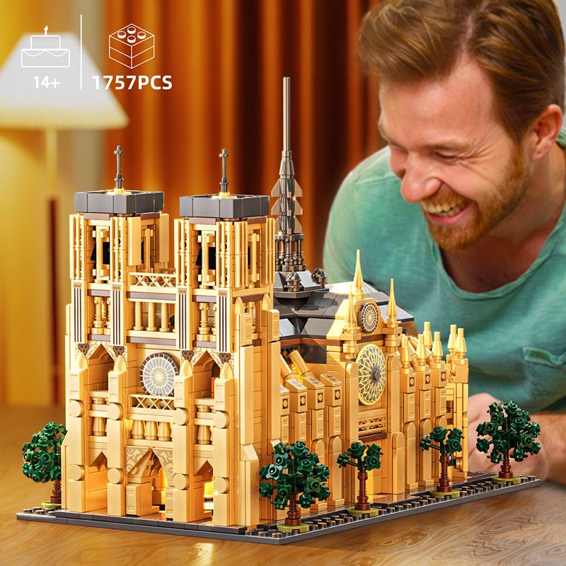 Kids Toys Paris - Sokak Görünümü Serisi Şehir Notre-dame de