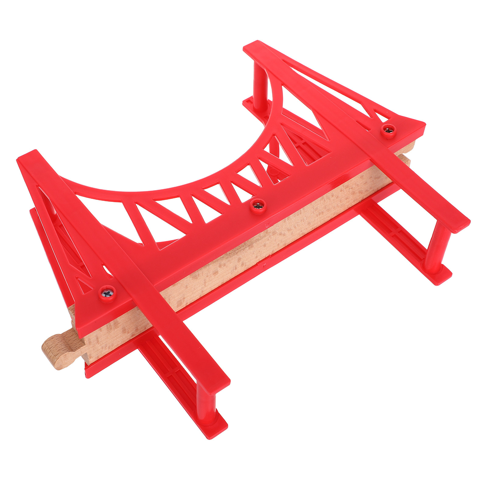 Toy Train Track Set - Ahşap Tren Rayı Köprüsü Sökülebilir Genişletme