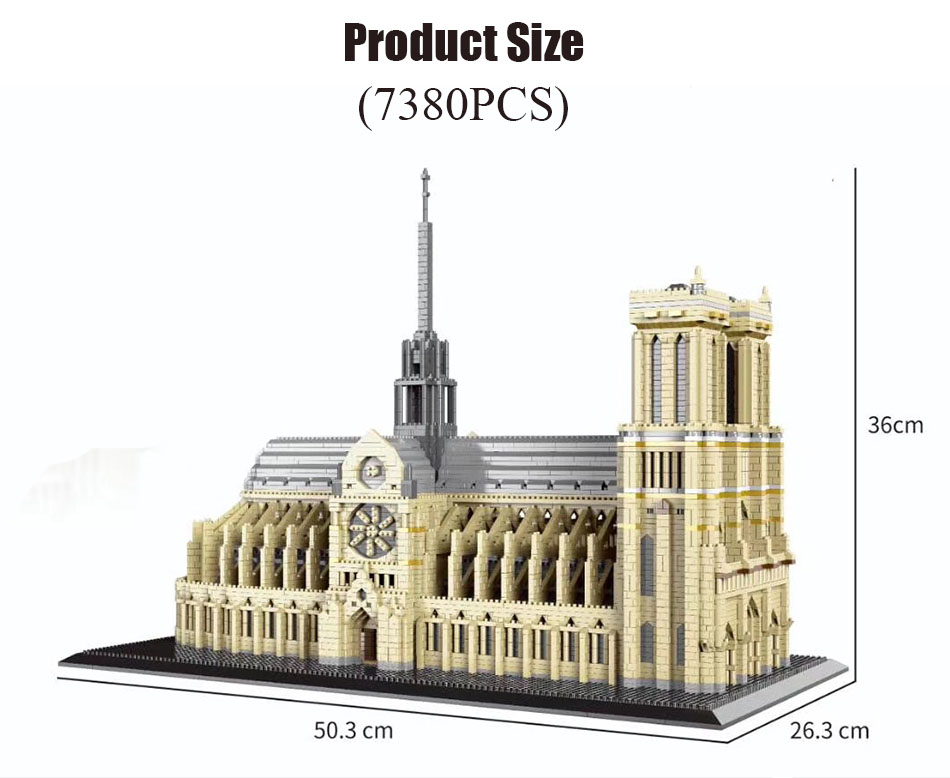 7380 adet + Dünya Mimarisi Min - Kids Toys Paris incelemesi ve fiyatı