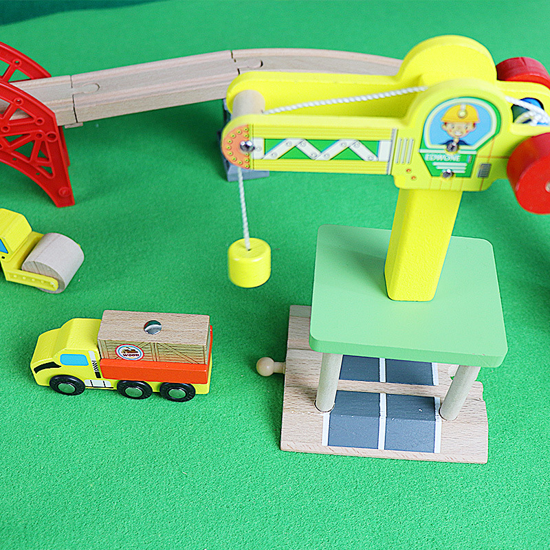 Ahşap tren rayı Spiral viyadük - Toy Train Track Set incelemesi ve fiyatı