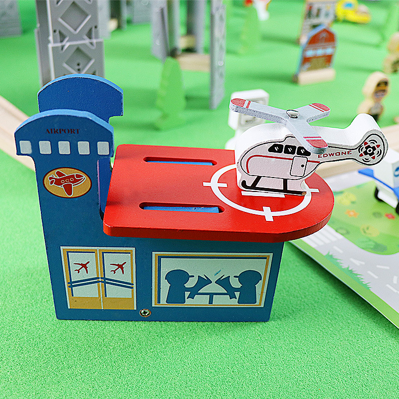 Ahşap tren rayı Spiral viyadük - Toy Train Track Set incelemesi ve fiyatı