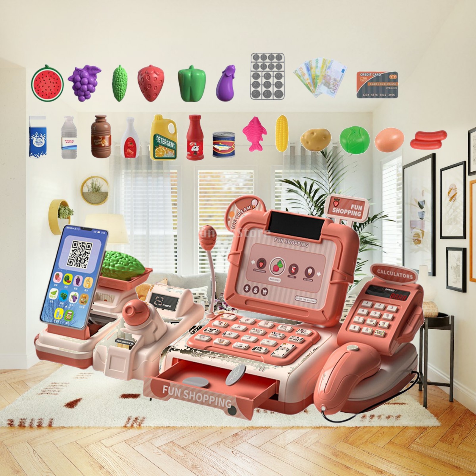 Süpermarket Mağazası Oyuncakla - Toy Cash Register incelemesi ve fiyatı