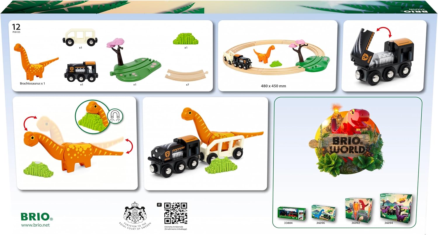 12 Parçalı Dinozor Treni Döngü - Toy Train Track Set incelemesi ve fiyatı