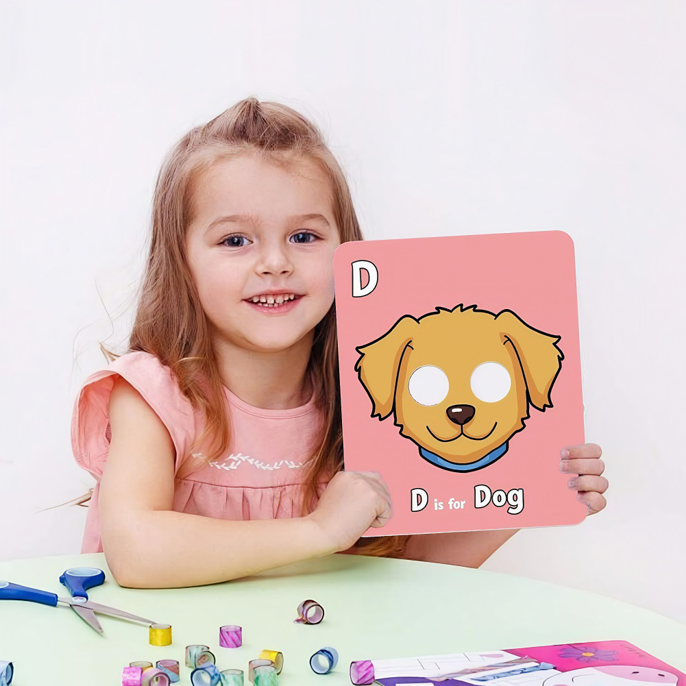 26 Adet Hayvan Maskeli Alfabe  - Educational Flash Card incelemesi ve fiyatı