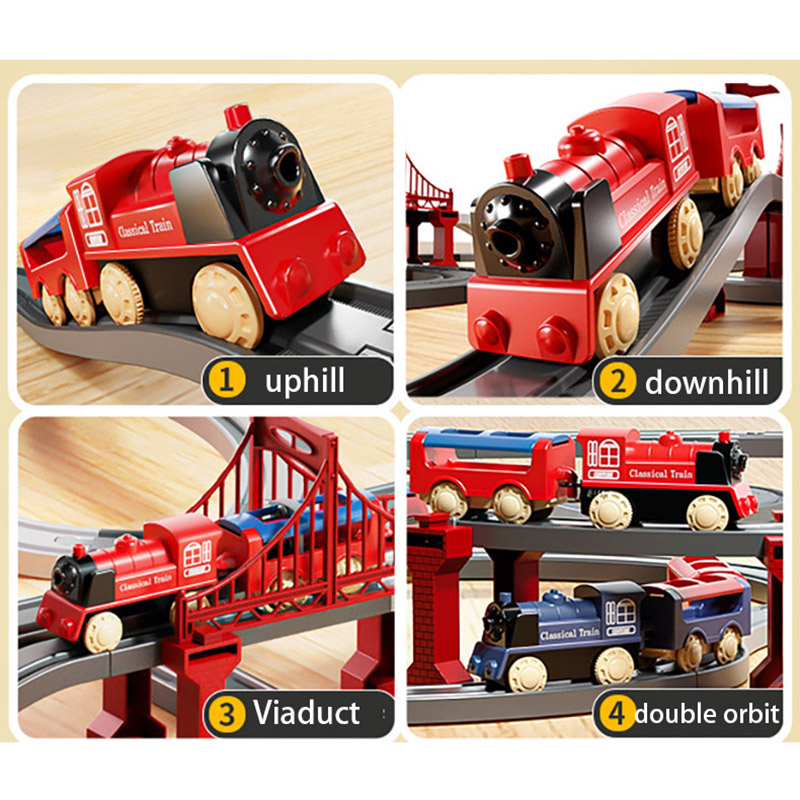 44 adet/takım elektrikli tren  - Toy Train Track Set incelemesi ve fiyatı