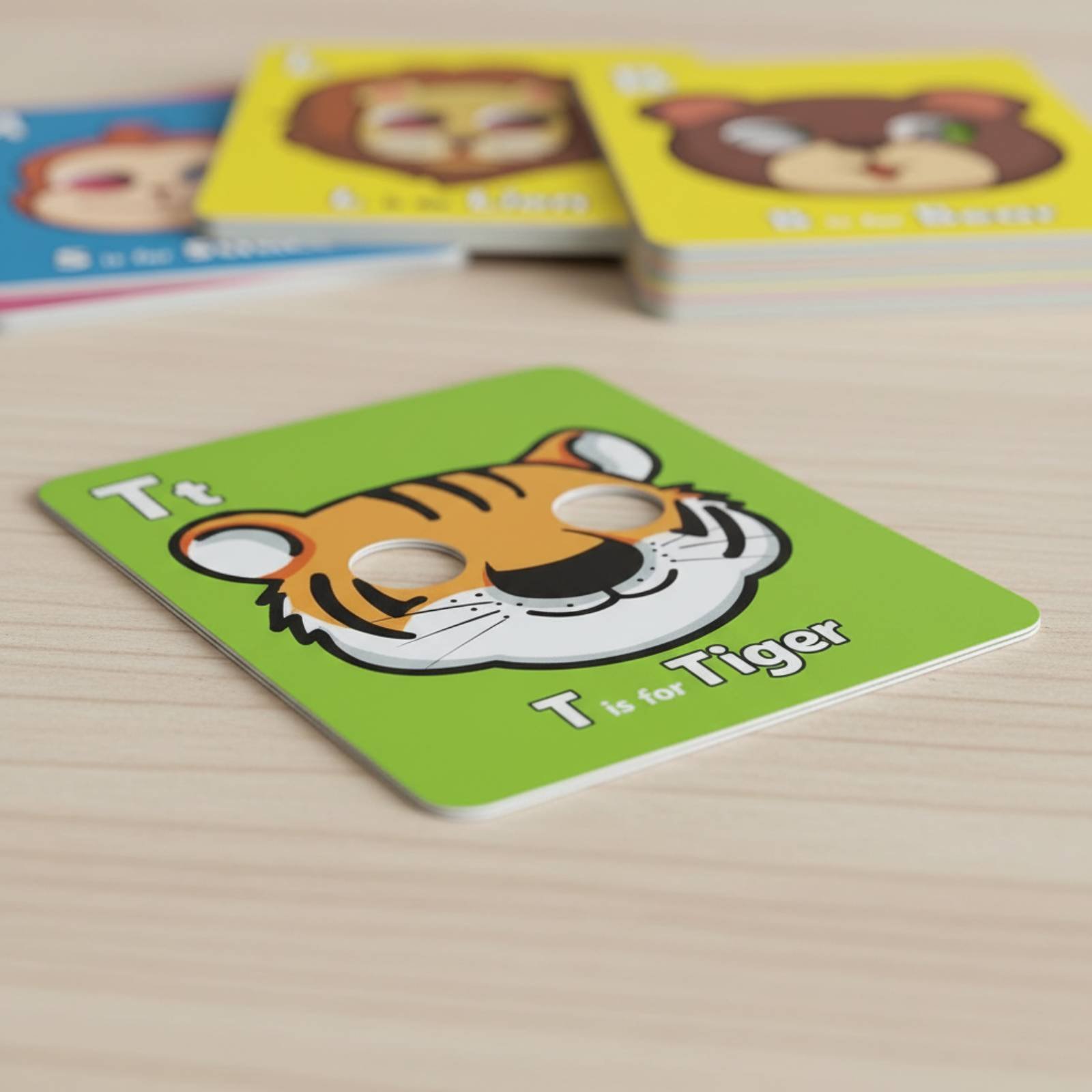 Yaratık Maskesi Flaş Kartları  - Educational Flash Card incelemesi ve fiyatı