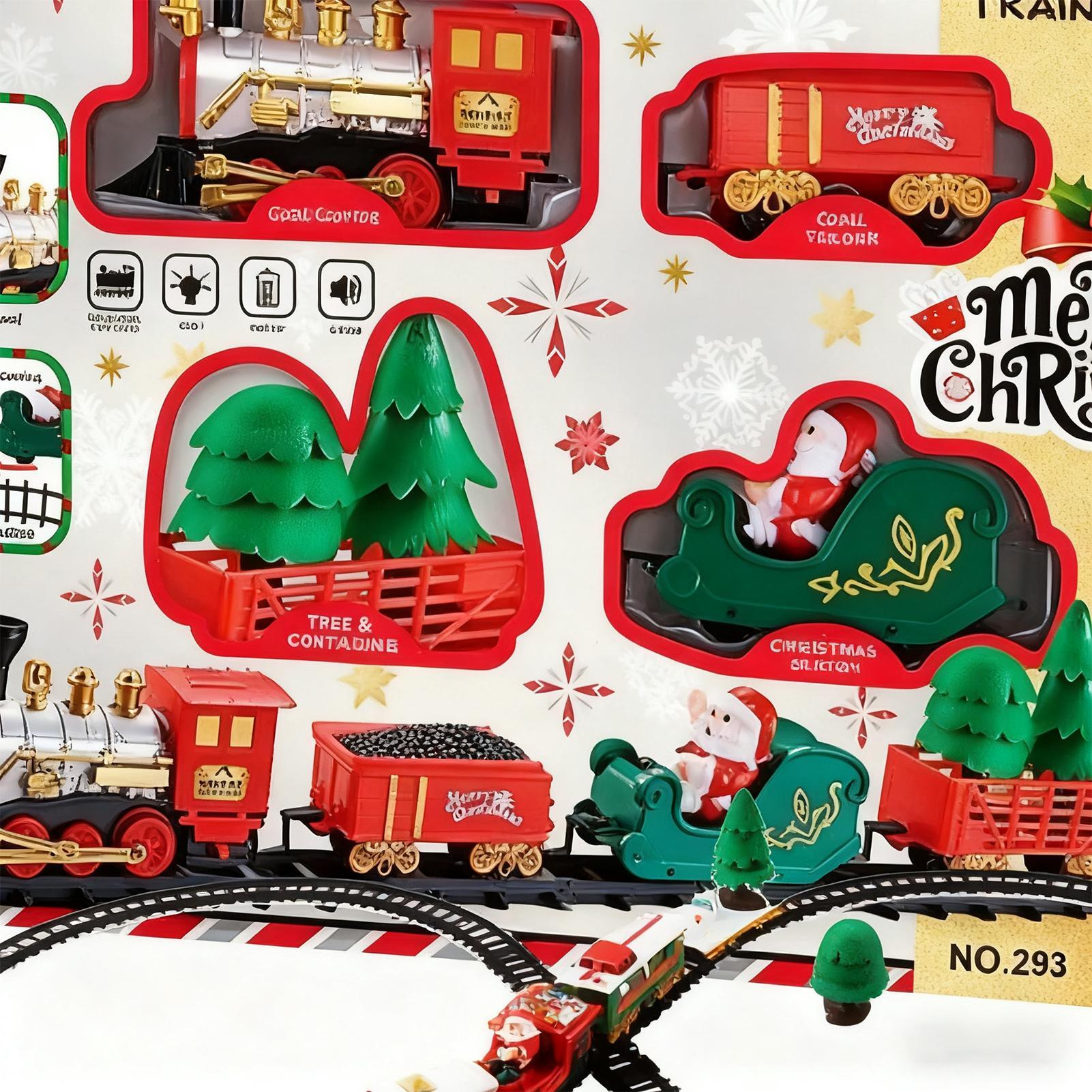 Noel Treni Ebeveyn-çocuk Etkil - Toy Train Track Set incelemesi ve fiyatı