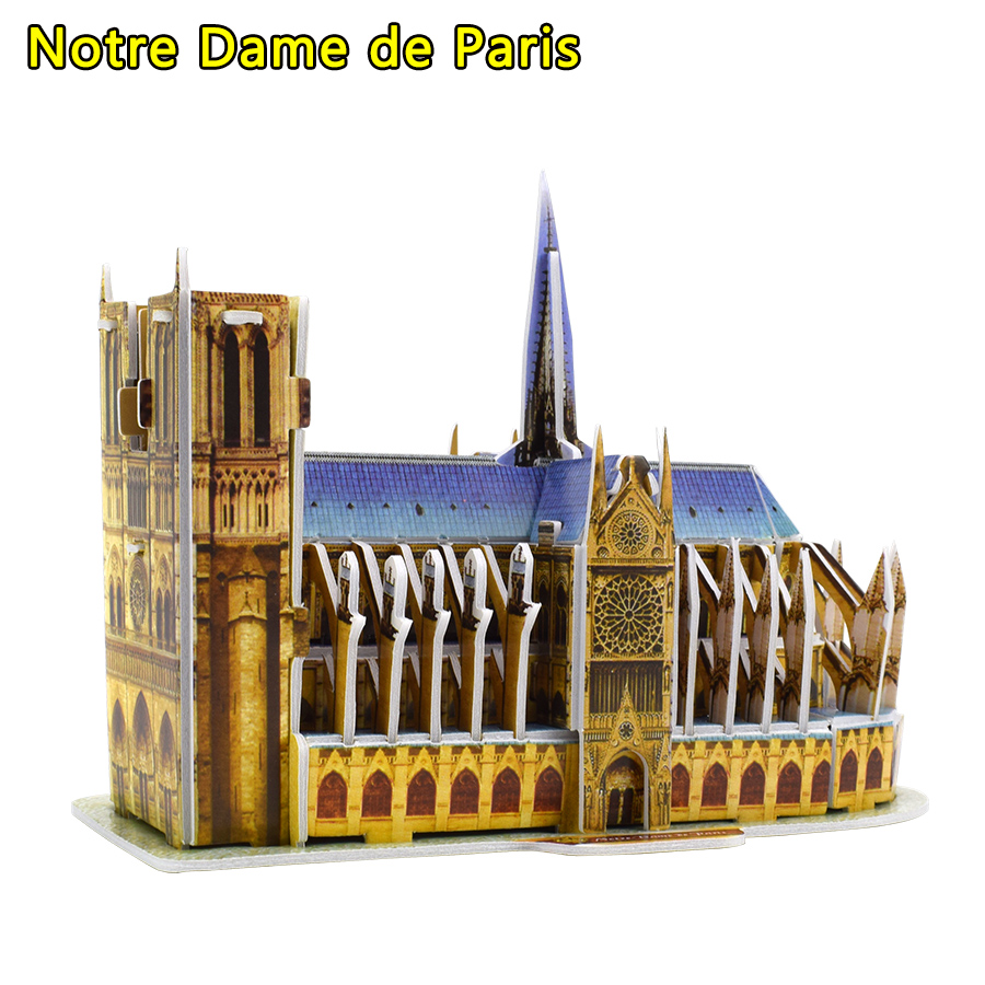3D bulmaca Notre Dame De Paris - Kids Toys Paris incelemesi ve fiyatı