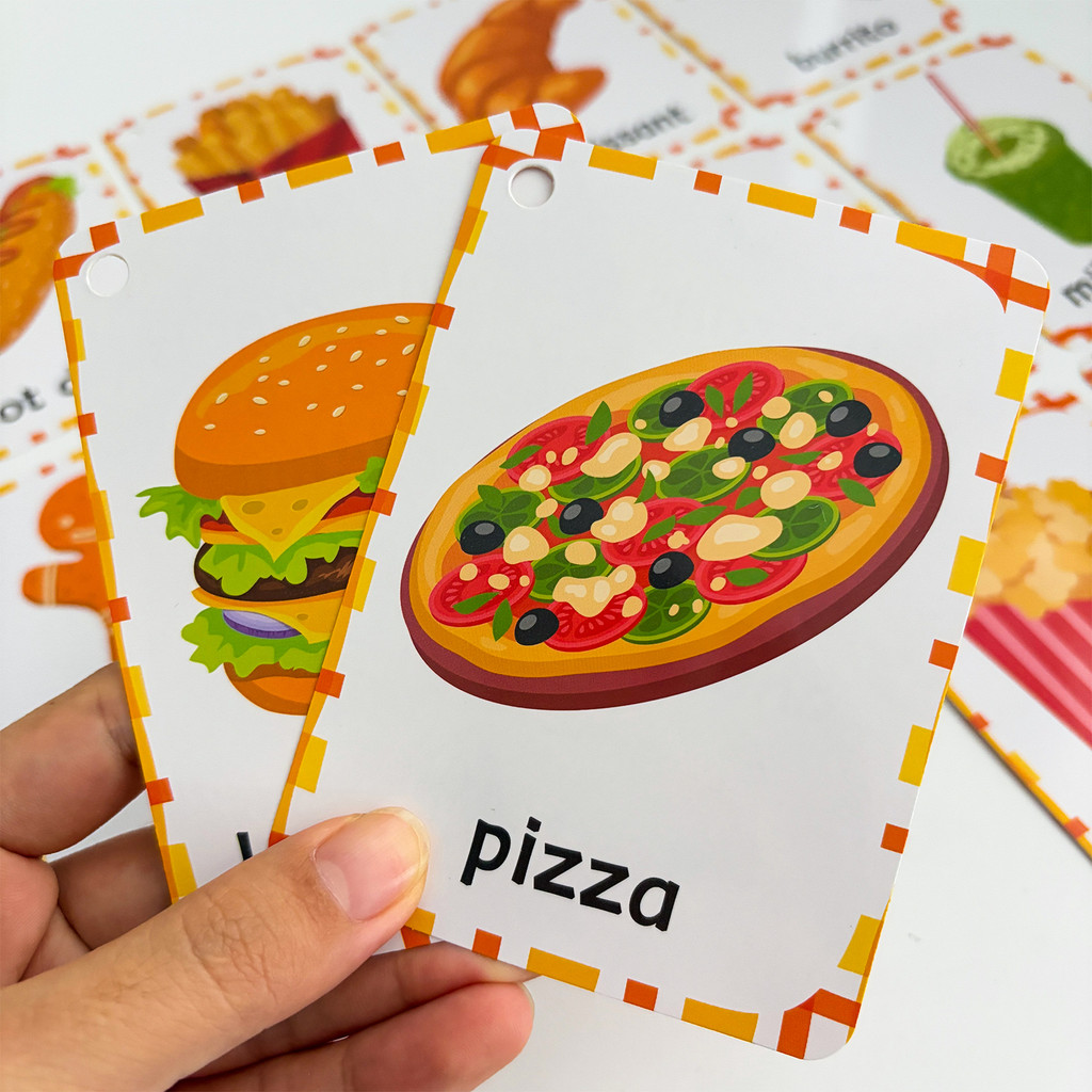 Lezzetli Yiyecekler Kelime Bil - Educational Flash Card incelemesi ve fiyatı