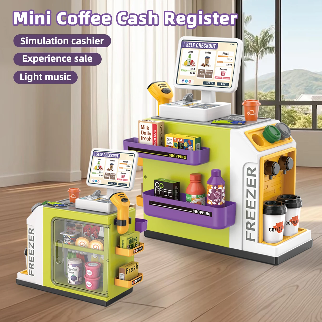 Mini Süpermarket Yazarkasa Sim - Toy Cash Register incelemesi ve fiyatı