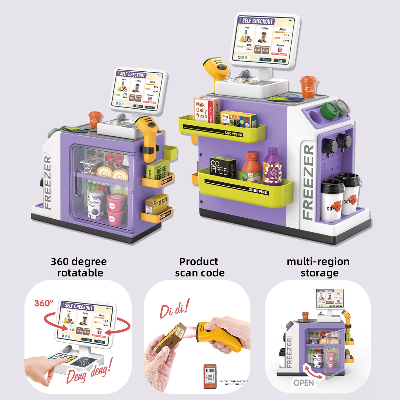 Mini Süpermarket Yazarkasa Sim - Toy Cash Register incelemesi ve fiyatı
