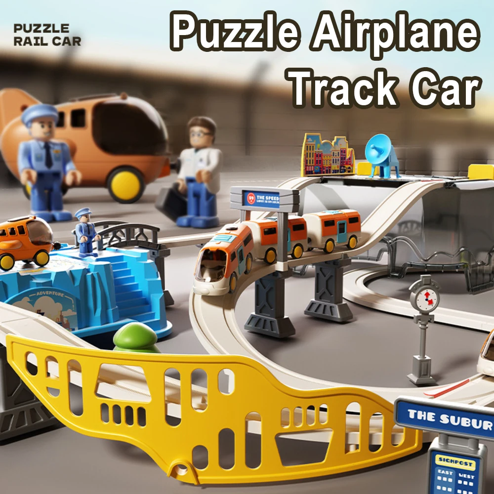 Havaalanı Temalı Tren Yolu Oyu - Toy Train Track Set incelemesi ve fiyatı