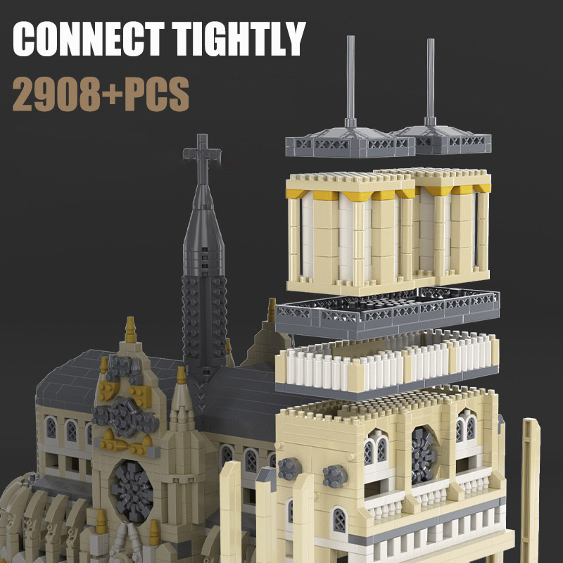 Şehir Notre-Dame de Paris Mima - Kids Toys Paris incelemesi ve fiyatı