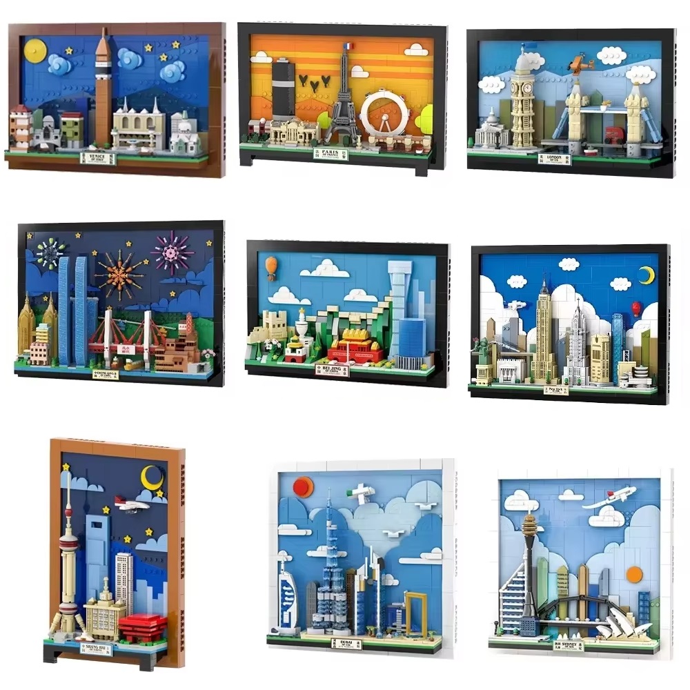 Şehir Kartpostalı Yapboz Blokl - Kids Toys Paris incelemesi ve fiyatı