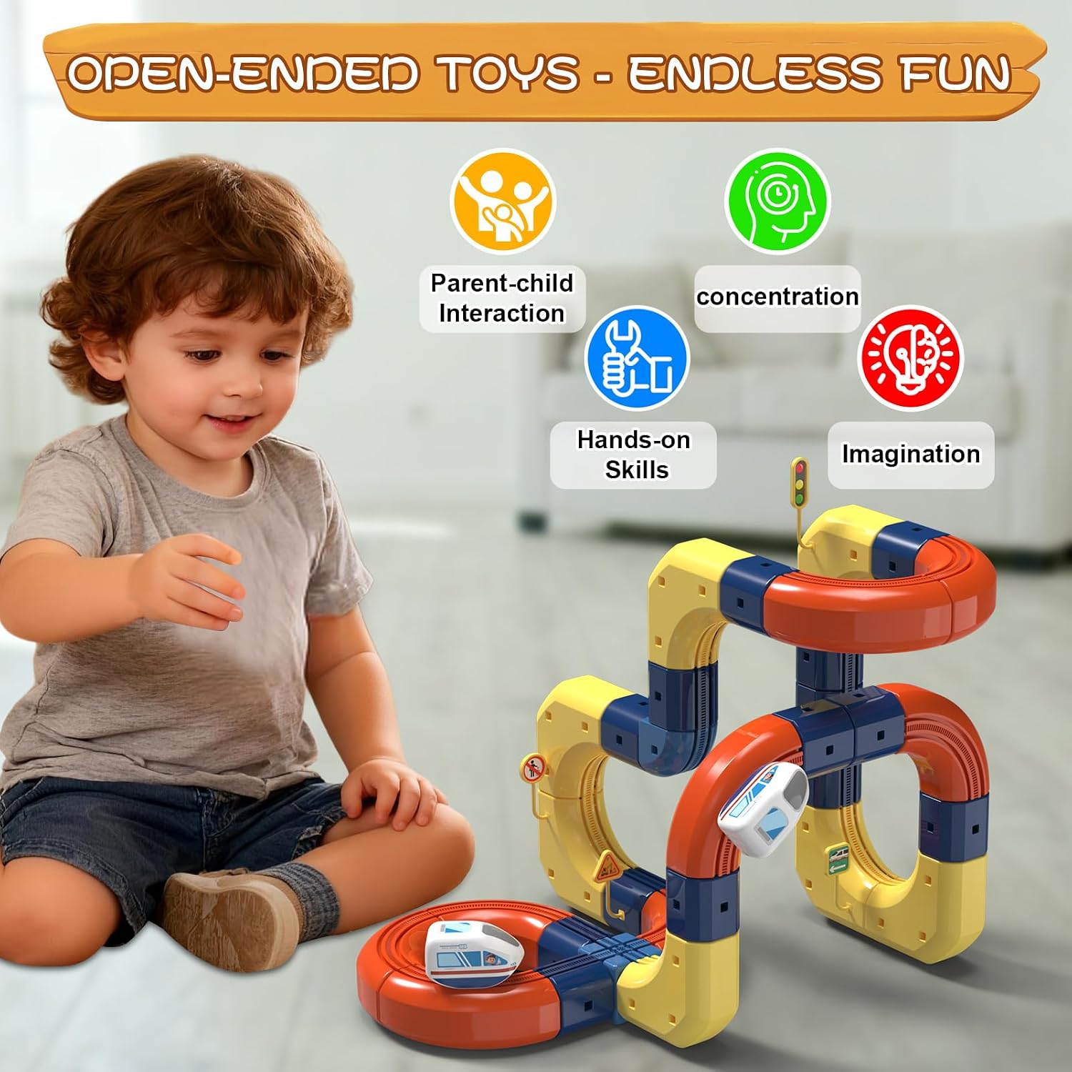 3D Sihirli Esnek Yarış Pistler - Toy Train Track Set incelemesi ve fiyatı