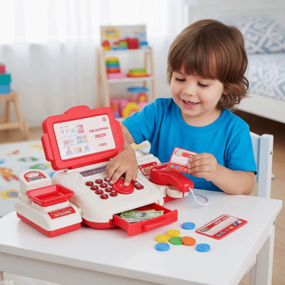 Bulmaca Simülasyonu Süpermarke - Toy Cash Register incelemesi ve fiyatı