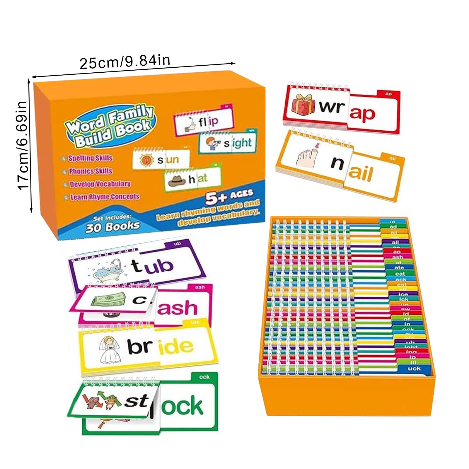 1 takım Okuma FlipBook'ları Ok - Educational Flash Card incelemesi ve fiyatı