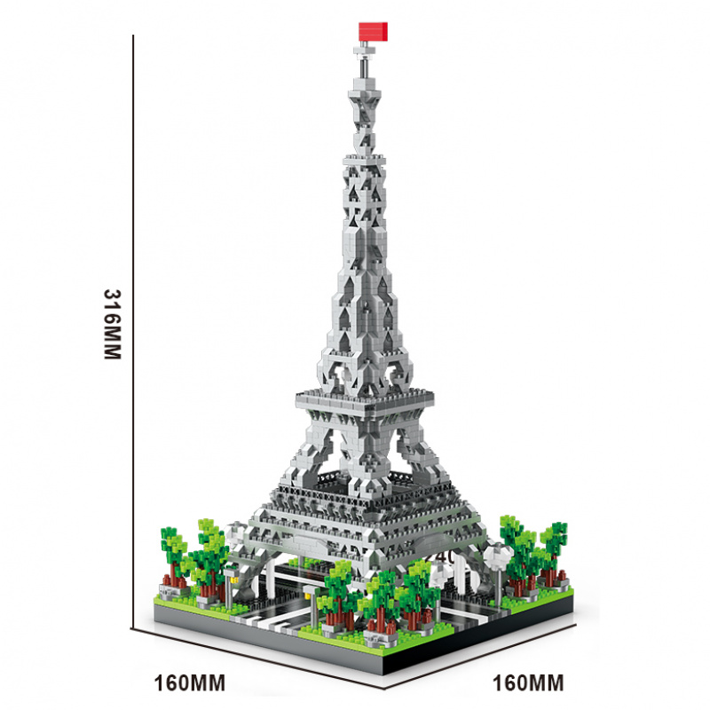 2 Boyut Seçimi Paris Eyfel Kul - Kids Toys Paris incelemesi ve fiyatı